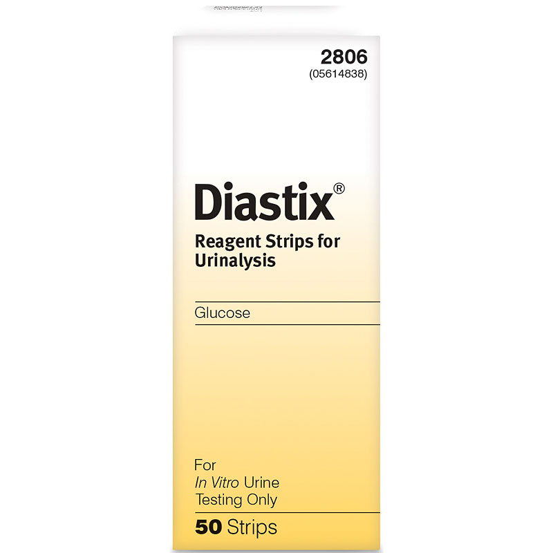 Diastix Reagent Strips - 2806 - 50's