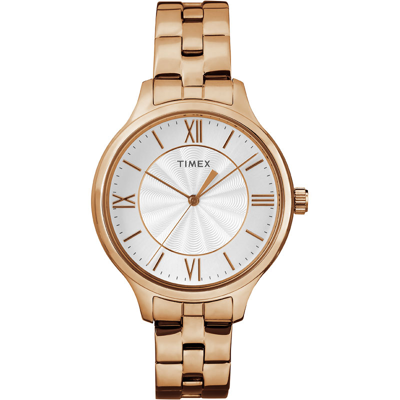 Timex Main St. Collection Watch - Rose Gold/White - TW2R28000ZA