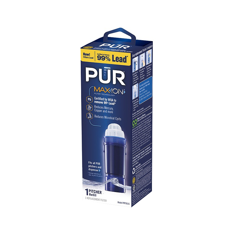 Pur Lead Reduction Water Pitcher Filter 1 Pack Ppf951c