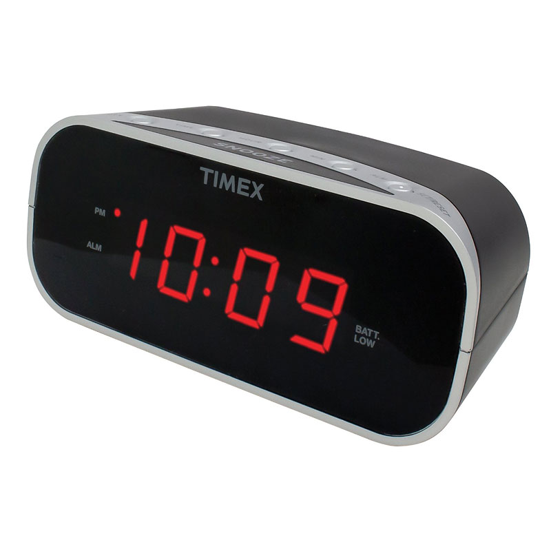 Timex Alarm Clock - Black - T121B