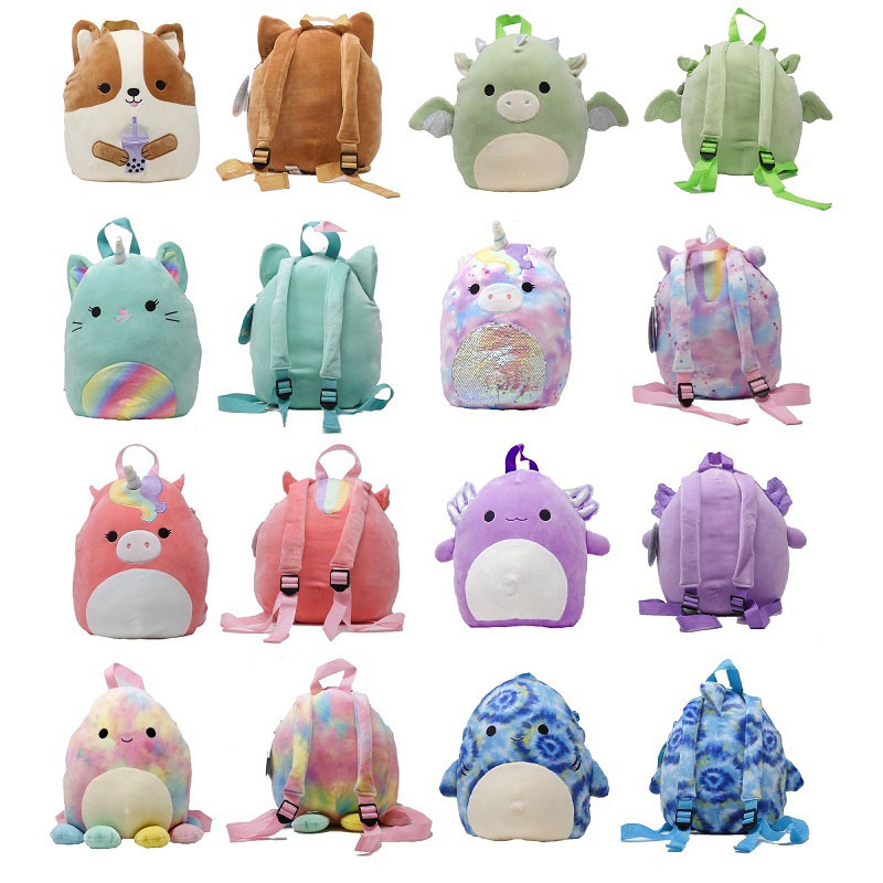 Squishmallows Backpack - Assorted - 12in