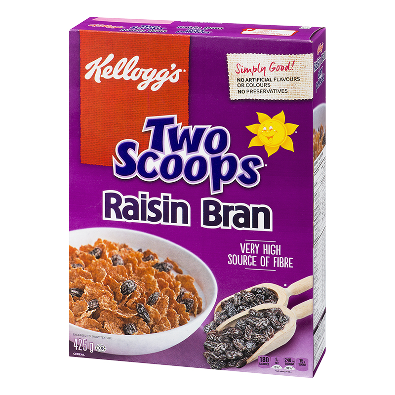 Kellogg's Raisin Bran Cereal - 425g