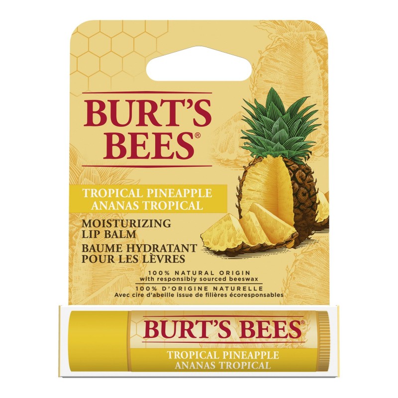 Burt's Bees Moisturizing Lip Balm - Tropical Pineapple