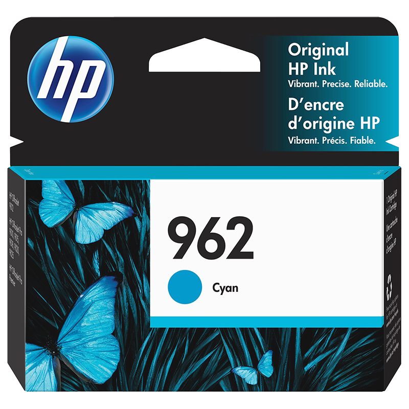 HP 962 Ink Cartridge - Cyan - 3HZ96AN#140