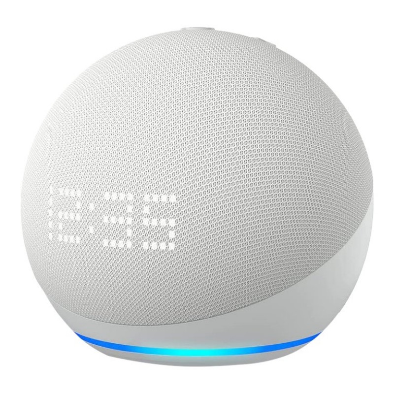 Amazon Echo Dot Smart Speaker with Clock - 5th Generation - Glacier White - KDL-53-027823