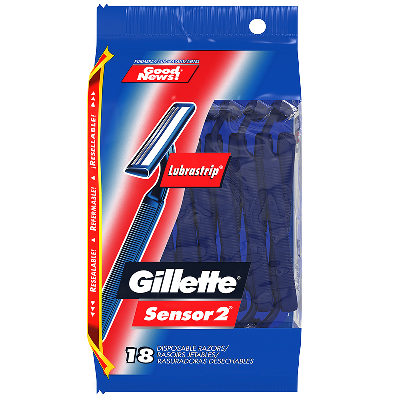 Gillette Sensor2 Disposable Razors - 18s