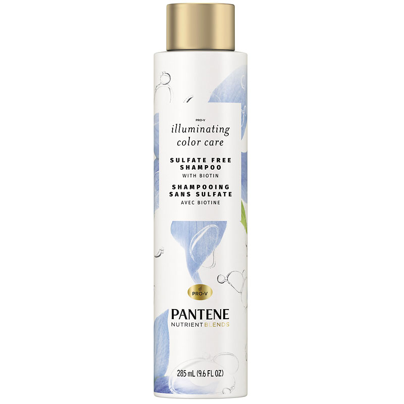 Pantene Pro-V Nutrient Blends Sulfate Free Shampoo Illumination Color Care - 285ml