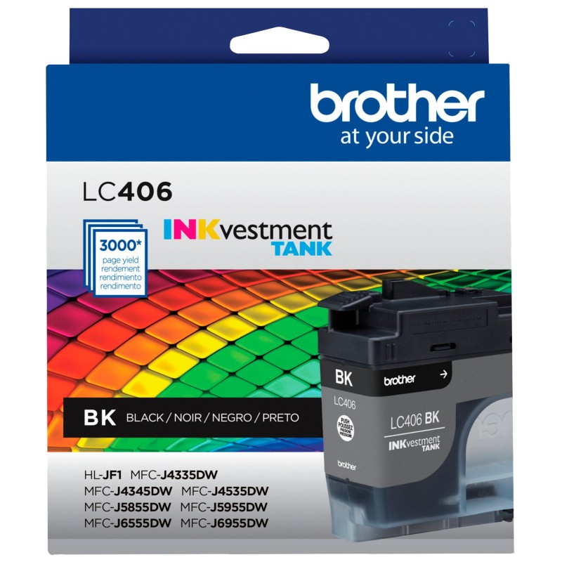 Brother Black Ink - LC406BKS