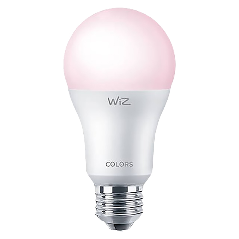 WiZ A19 Colours Smart LED Light Bulb - 3 pack