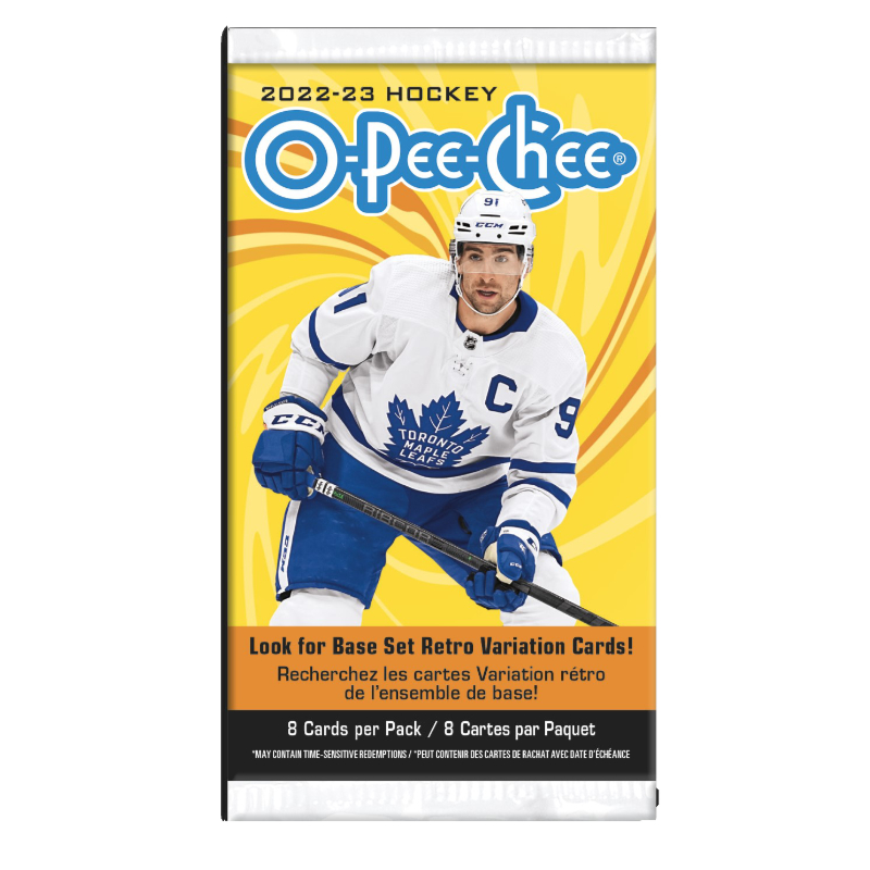 22/23 NHL O-Pee-Chee Hockey Cards - Booster Pack