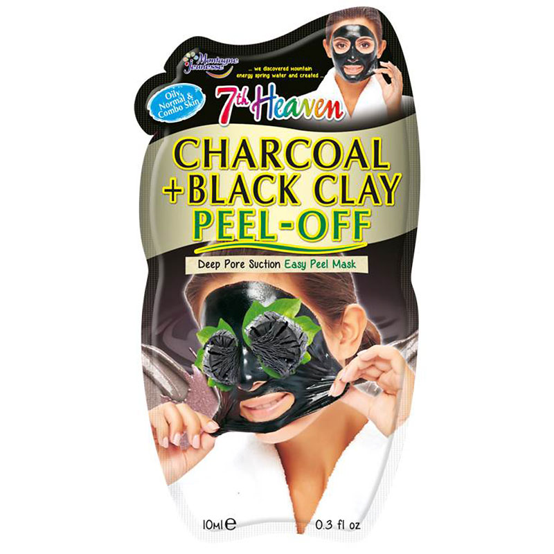 Montagne Jeunesse 7th Heaven Charcoal + Black Clay Peel Off Mask - 10ml