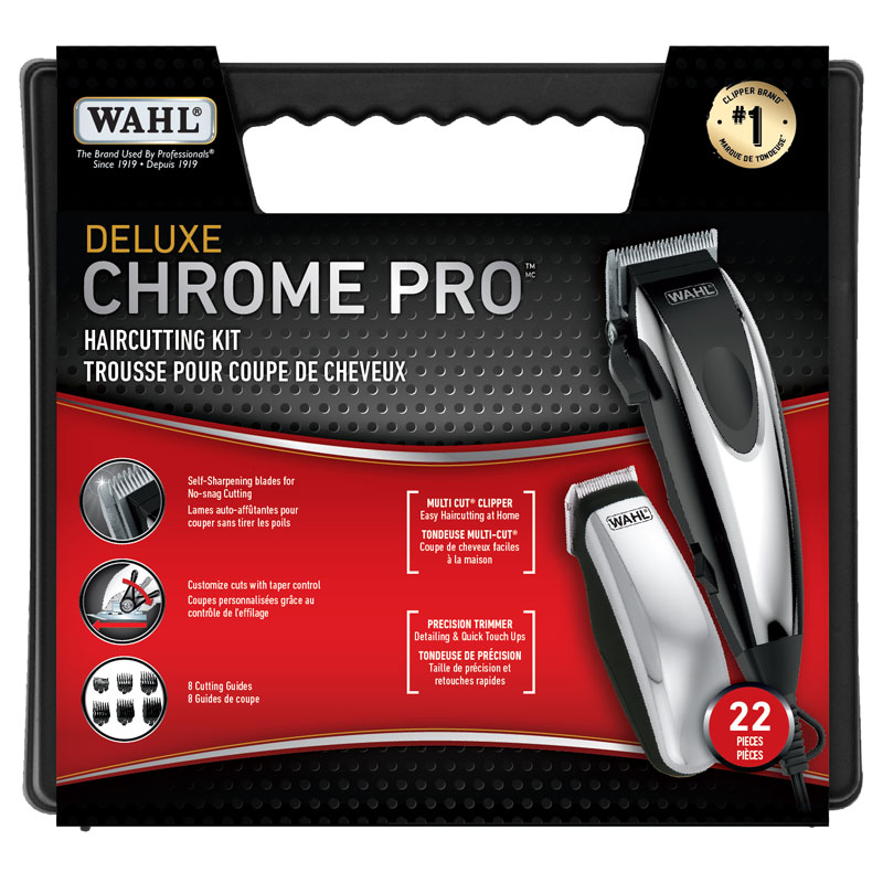 chrome hair clippers