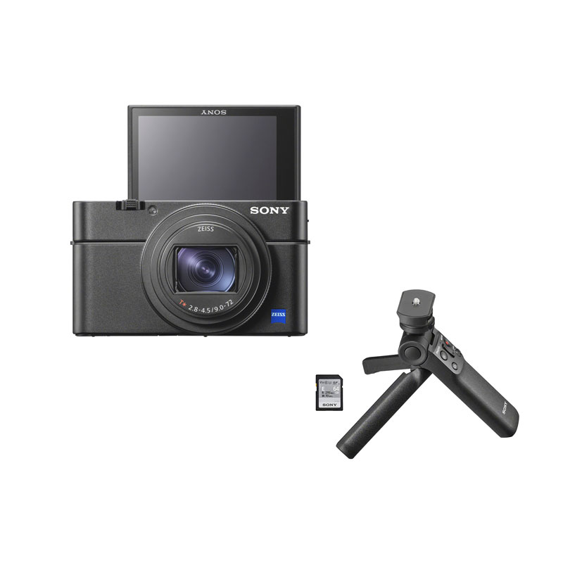Sony Cyber-shot RX100 VII Digital Camera and Sony Vlogger Accessory Kit  Bundle - PKG #24106