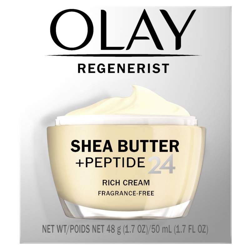 Olay Regenerist Shea Butter + Peptide 24 Rich Cream - 50ml