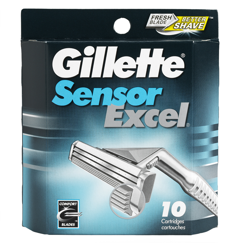 Gillette SensorExcel Cartridges - 10s