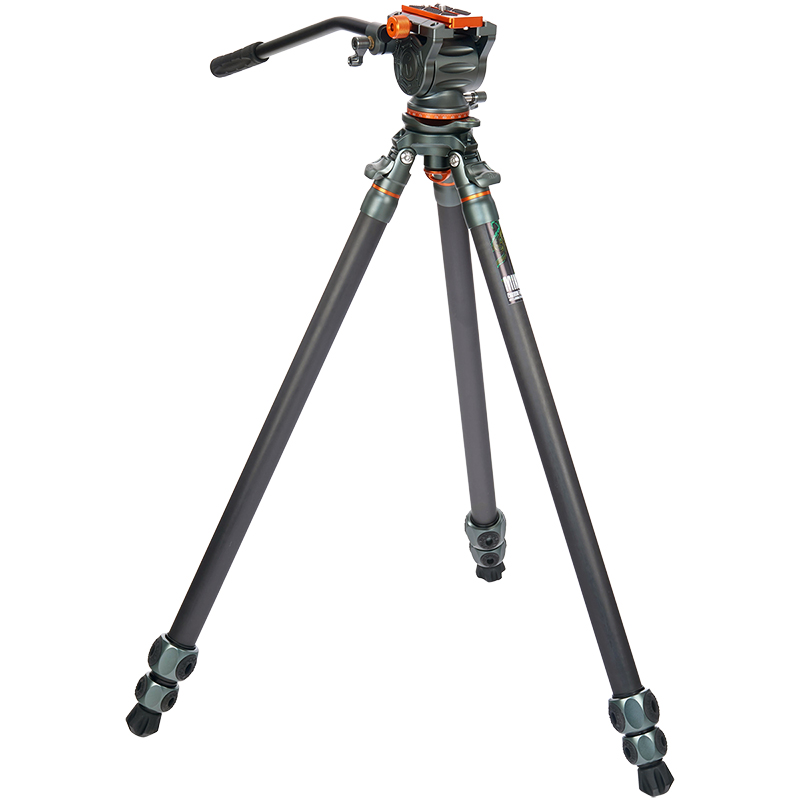 3 Legged Thing Legends Mike Tripod with Airhed Cine Arca Swiss - Grey - MIKEKIT-A