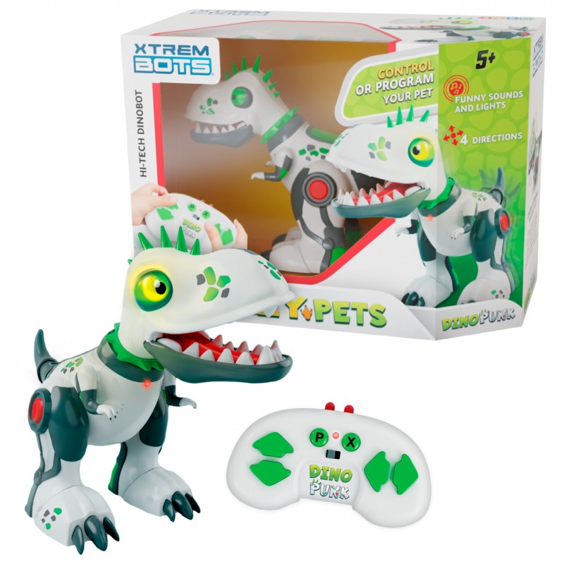 Xtrem Bots Hi-Tech Dinobot - Green