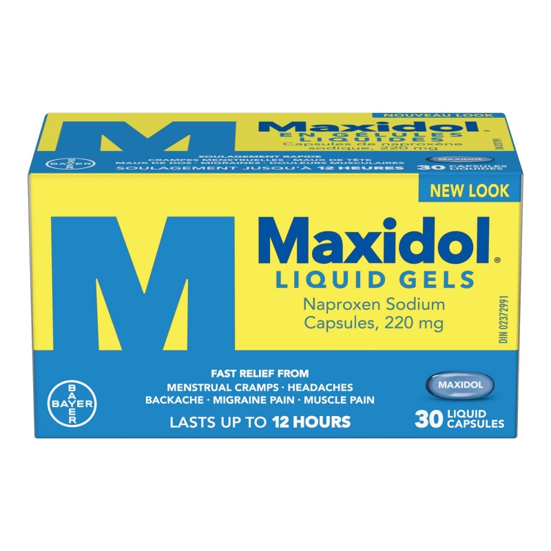 Maxidol Liquid Gels - 30's