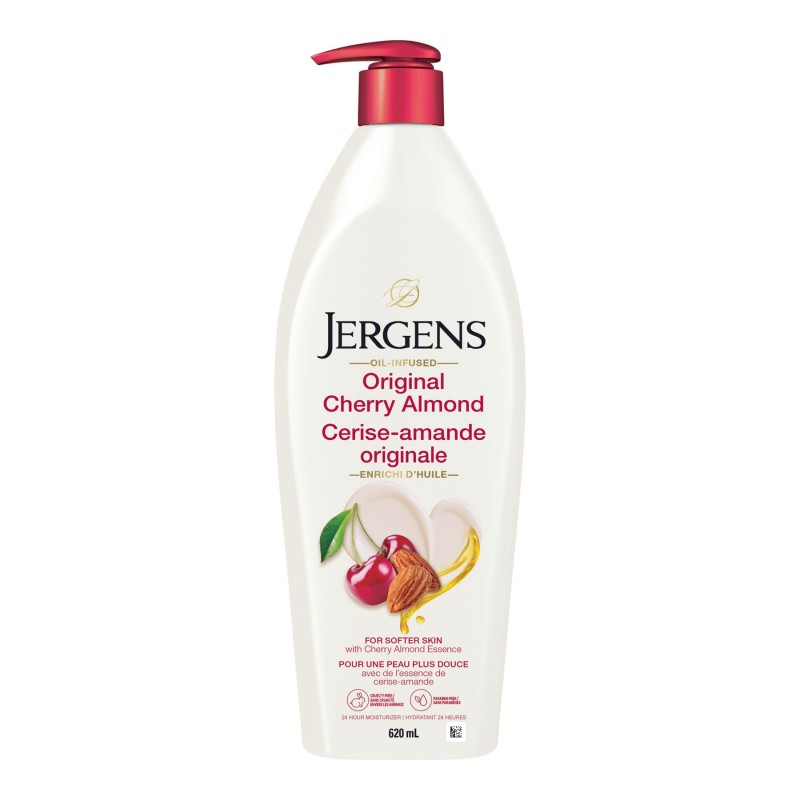 Jergens Oil Infused Original Cherry Almond - 620ml
