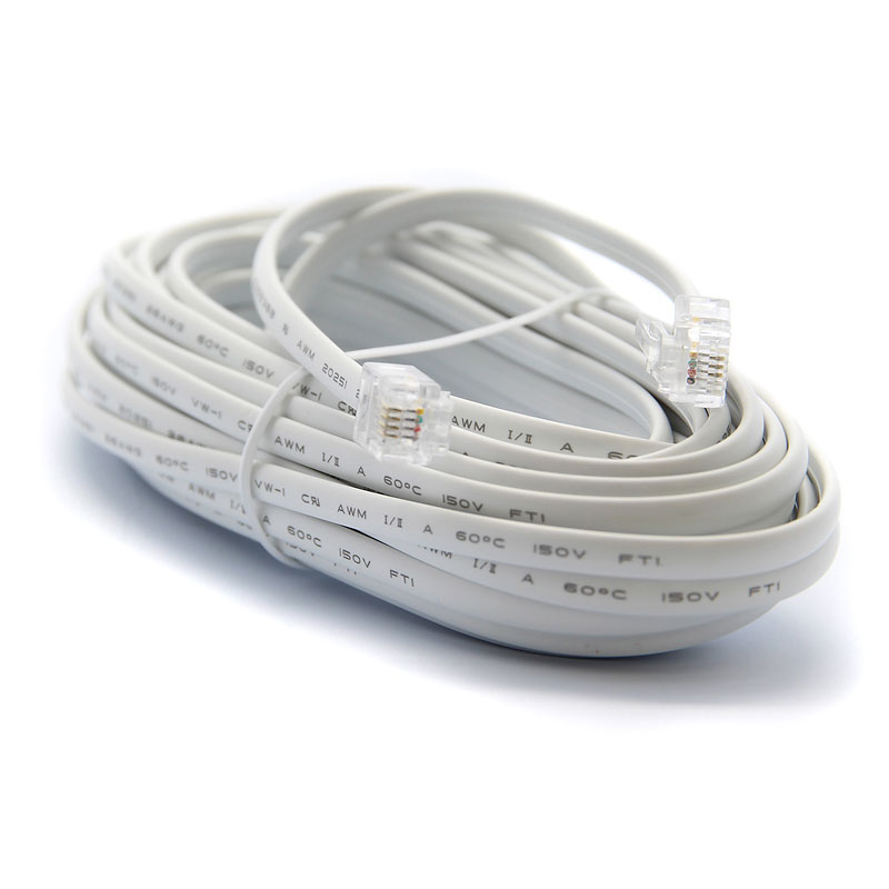 UltraLink 25' Telephone Line Cord - UHS66WH