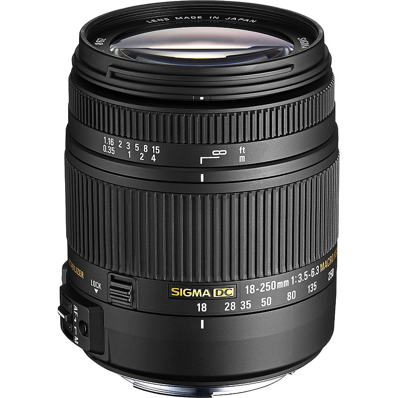Sigma 18 250mm F 3 5 6 3 Dc Macro Os Ii Lens For Canon Os150mhc London Drugs