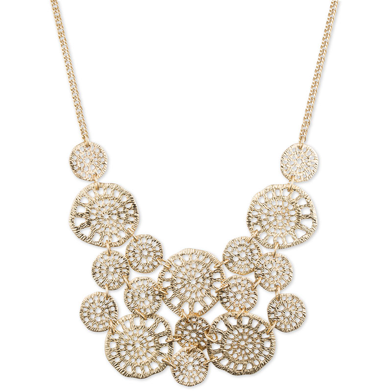 Lonna & Lilly Filigree Necklace - Gold - 16