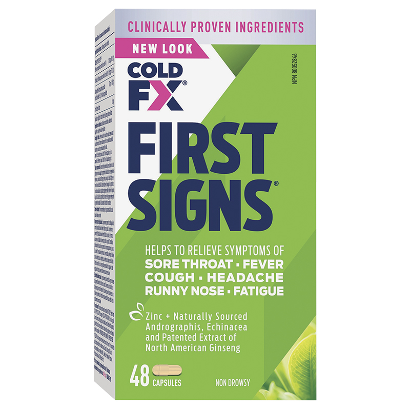 Cold-FX First Signs Capsules - 48s