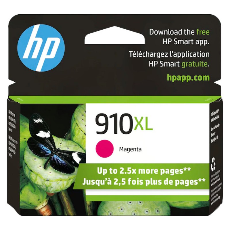 HP 910XL Magenta Orignal Ink - 3YL63AN#140