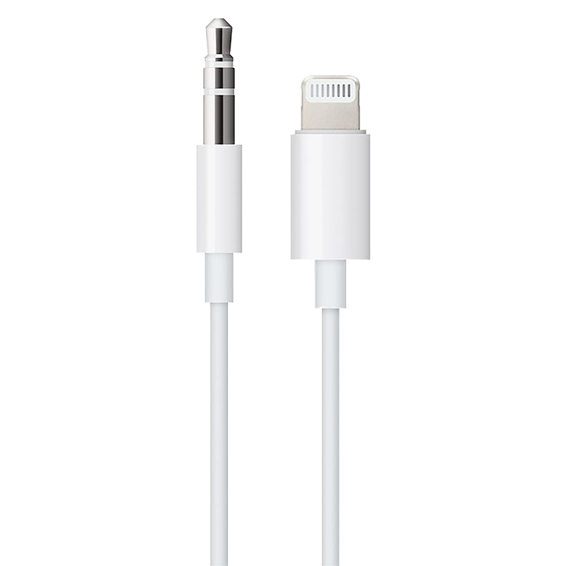 Apple Lightning to 3.5mm Audio Cable - 1.2m - White - MXK22AM/A