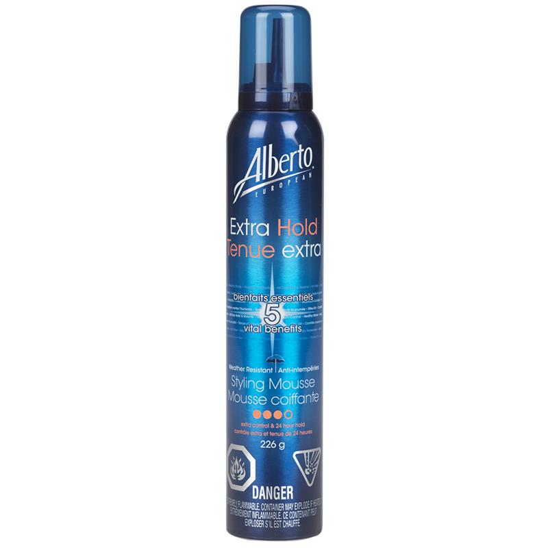 Alberto European Extra Hold Styling Mousse - 226g