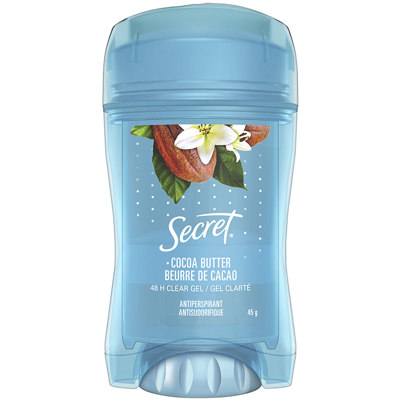 Secret 48 H Clear Gel Anti-perspirant - Cocoa Butter - 45g