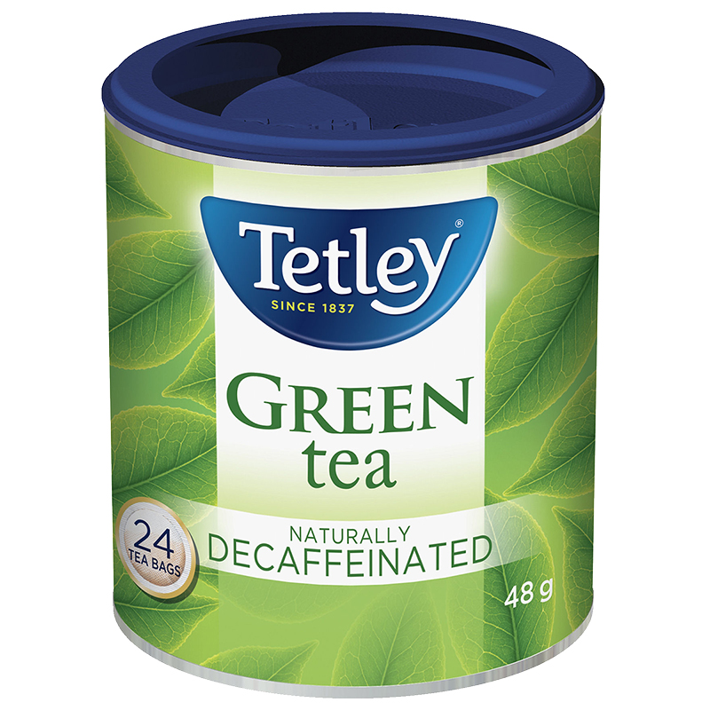 Tetley Decaffeinated Green Tea - 24s