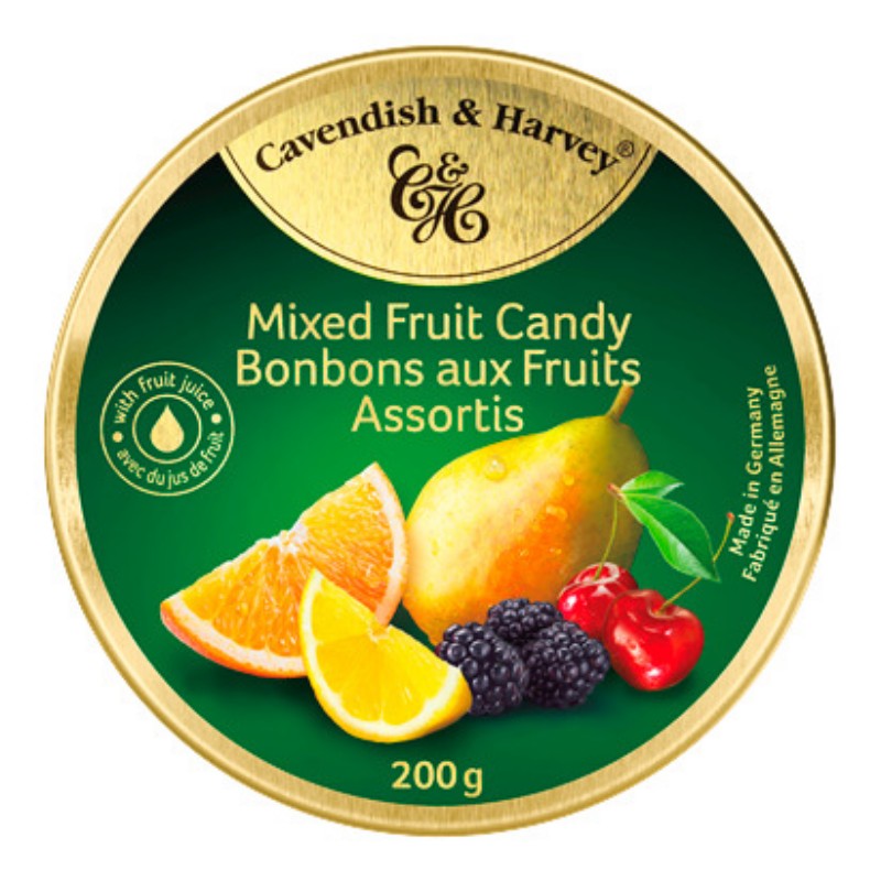 Cavendish & Harvey Mixed Fruit Drops - 200g
