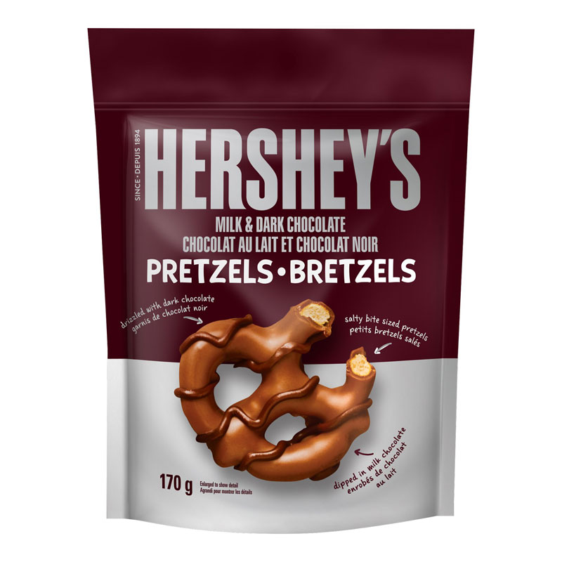 Hershey's Pretzel - Milk & Dark Chocolate - 170g