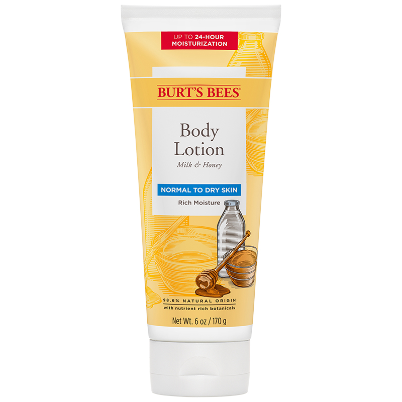 Burt's Bees Body Lotion Milk &amp; Honey - Normal to Dry - 170g