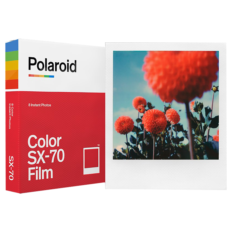 Polaroid Colour SX-70 Instant Film - 8 Exposures - PRD006004