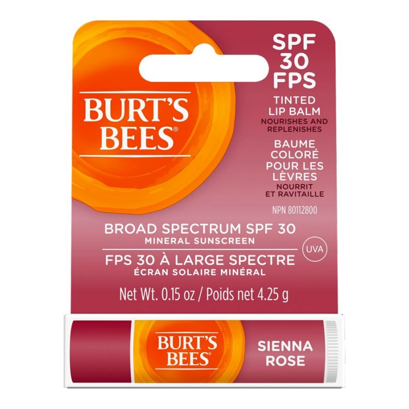 Burt's Bees Tinted Lip Balm - SPF 30