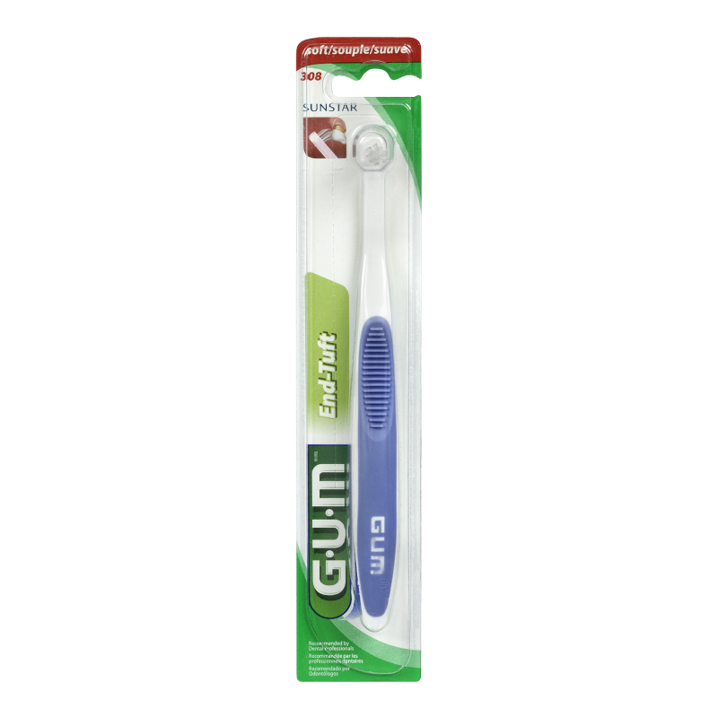 GUM End Tuft Dental Toothbrush