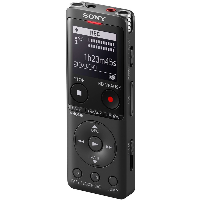 Sony 4GB SD Voice Recorder - Black - ICDUX570BLK