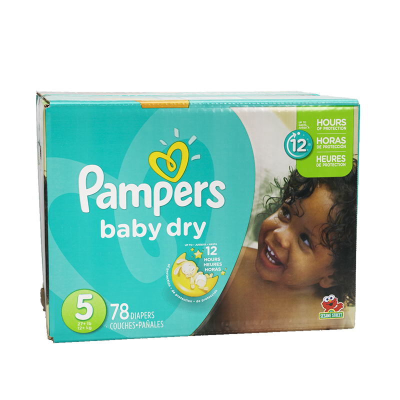 Pampers Baby Dry Diapers - Size 5 - 78's