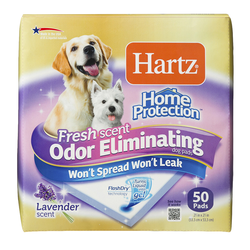 Hartz Odour Eliminating Dog Training Pads - 50s