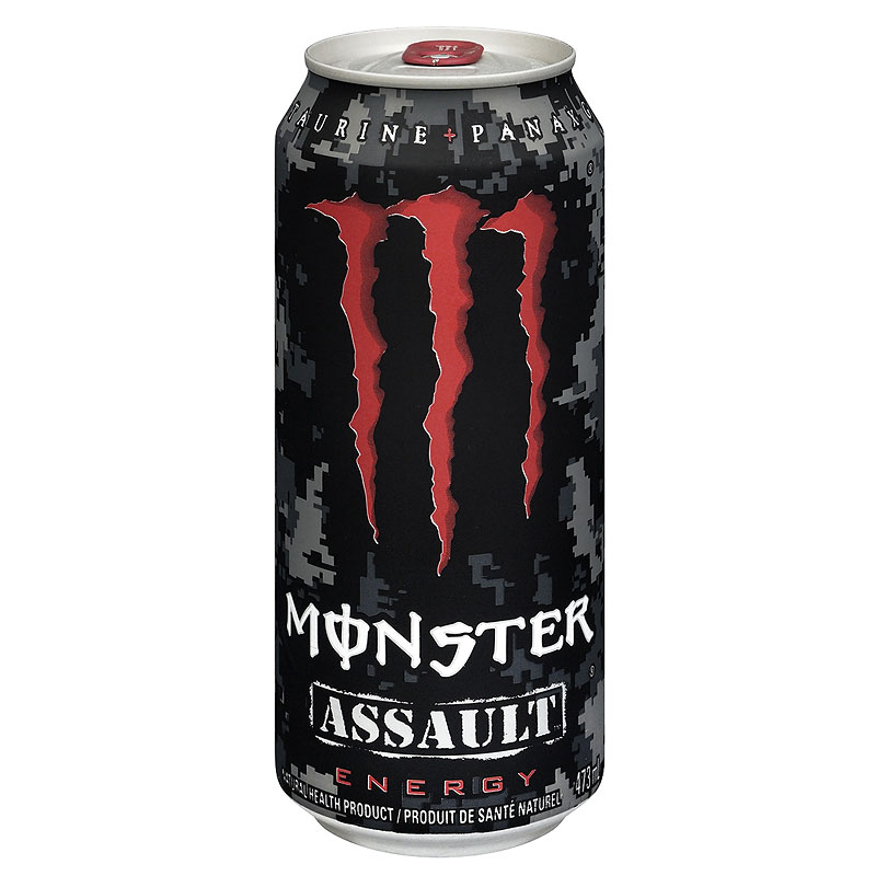 Monster Energy Drink Assault - 473ml