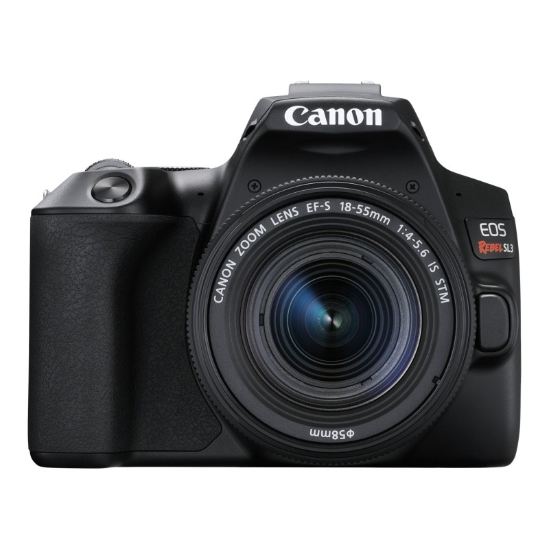 Canon EOS Rebel SL3 EF-S 18-55mm IS STM Lens Kit - Black - 3453C002