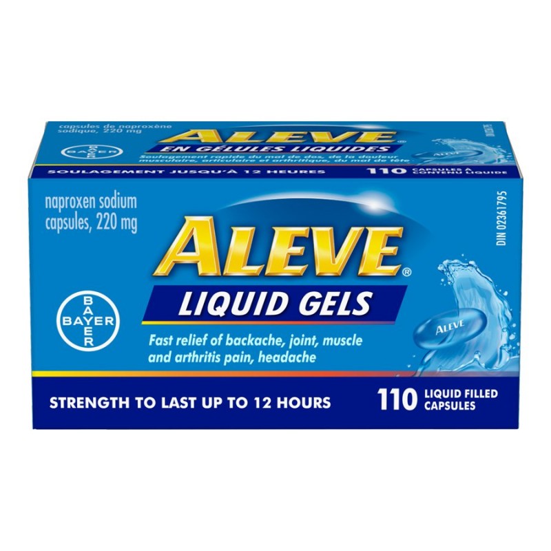 Aleve Liquid Gels - 220mg - 110s