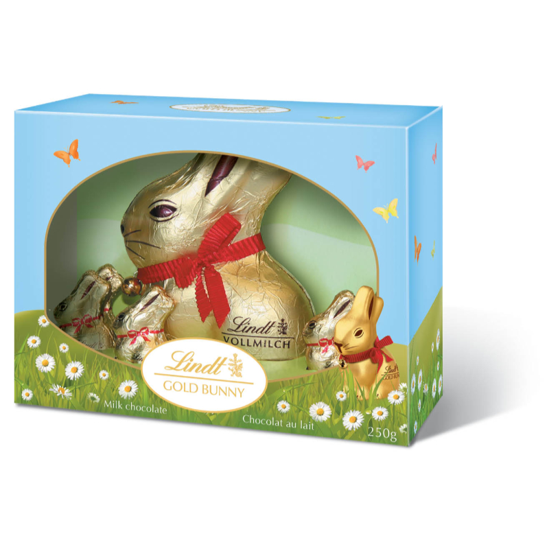 Lindt Gold Bunny Milk Chocolate Gift Box - 250g