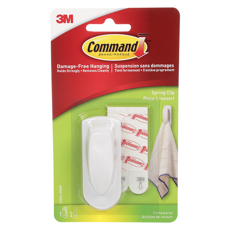 3M Command Kitchen Spring - White - Single