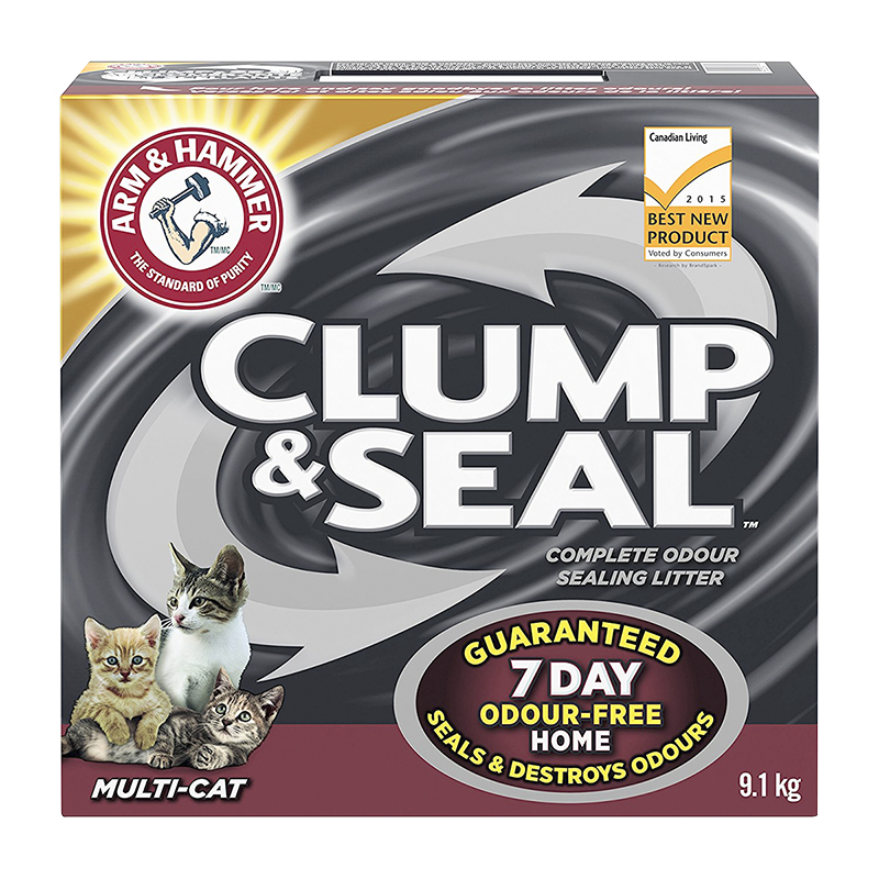 Arm & Hammer Clump and Seal Cat Litter Multi Cat 9.1kg London Drugs