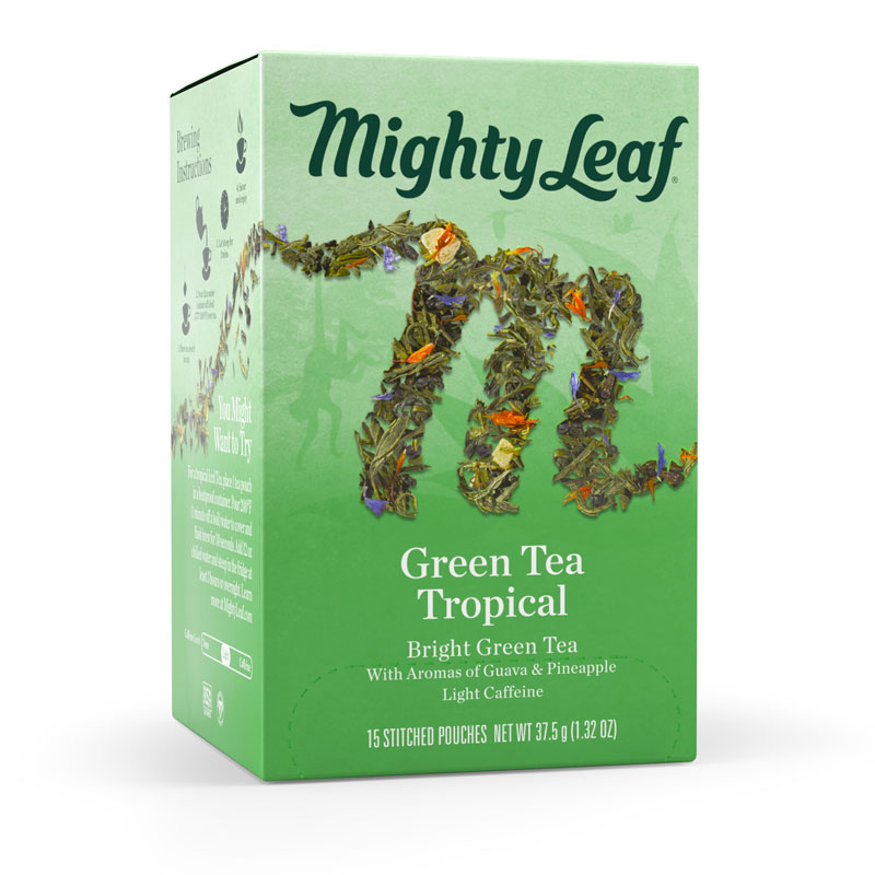 Mighty Leaf Tea - Green Tea Tropical - 15 Pack