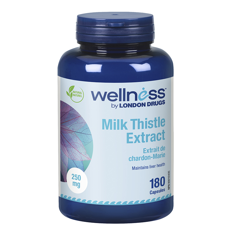 Wellness by London Drugs Milk Thistle Extract - 250mg - 180s