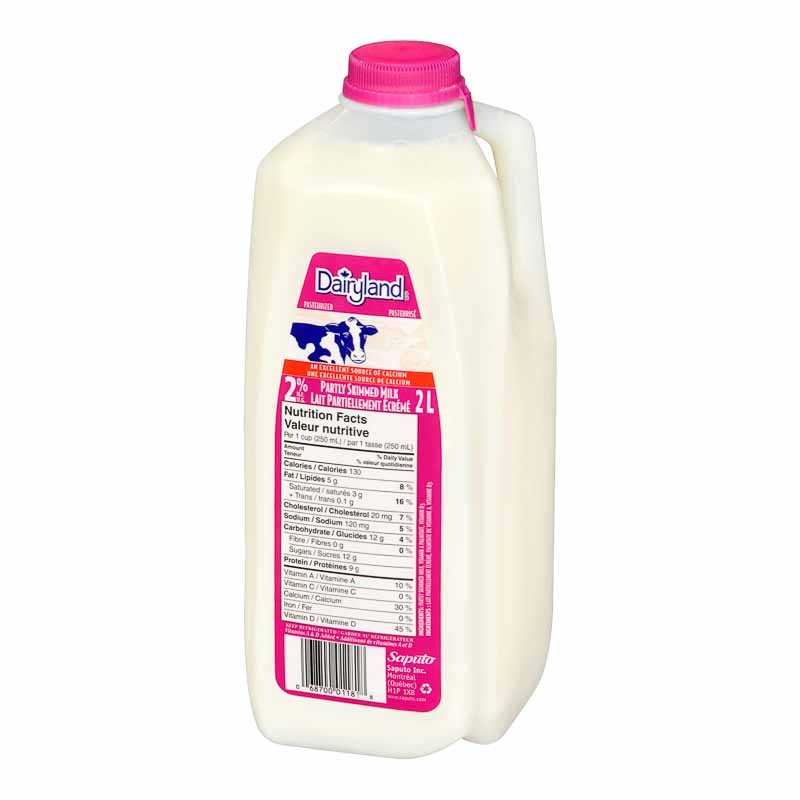 Dairyland Milk - 2% - 2L Jug